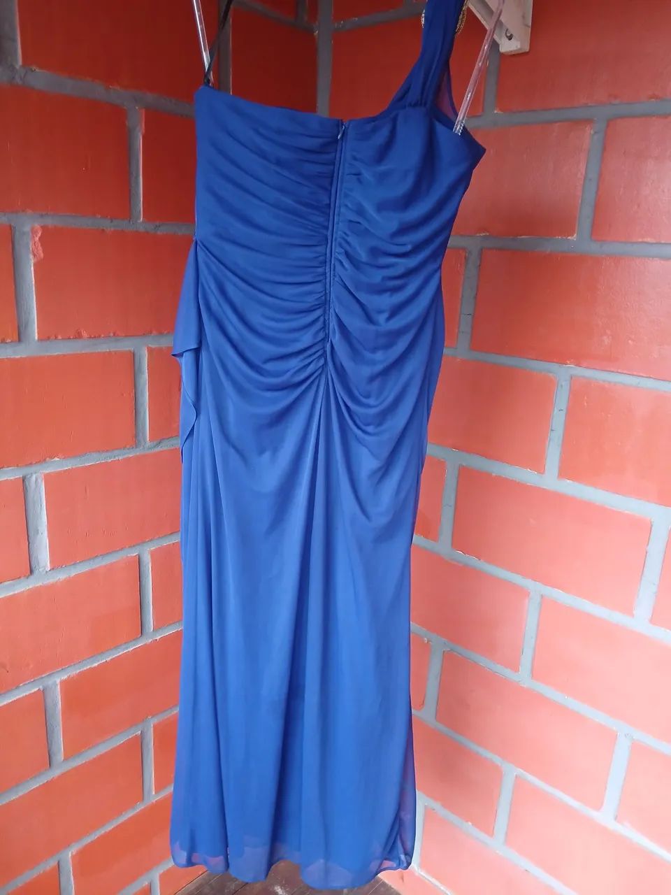Vestido de gesta azul  - Foto 2