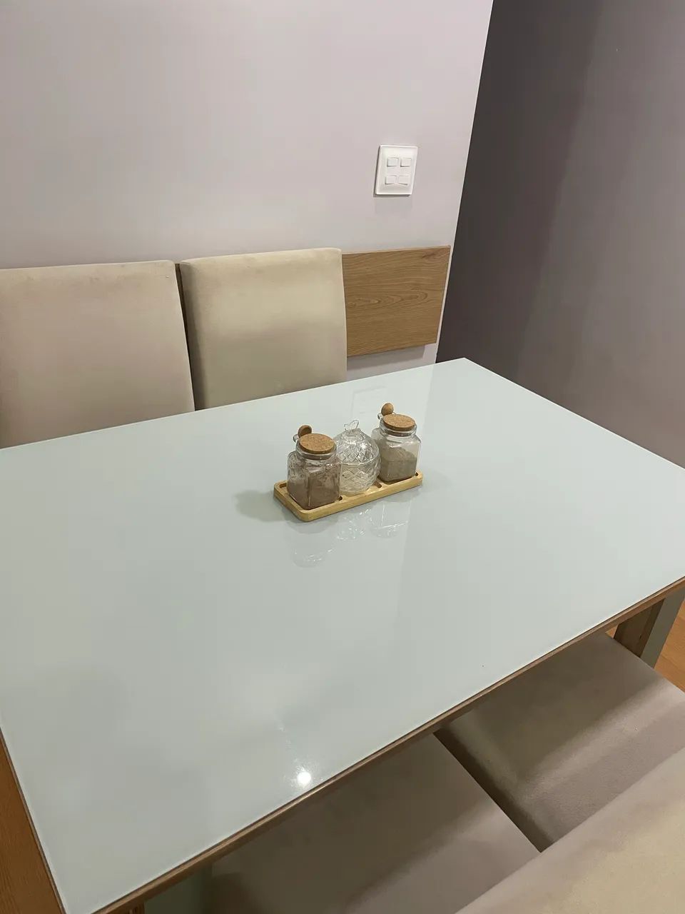 Mesa de jantar 4 cadeiras - Foto 2