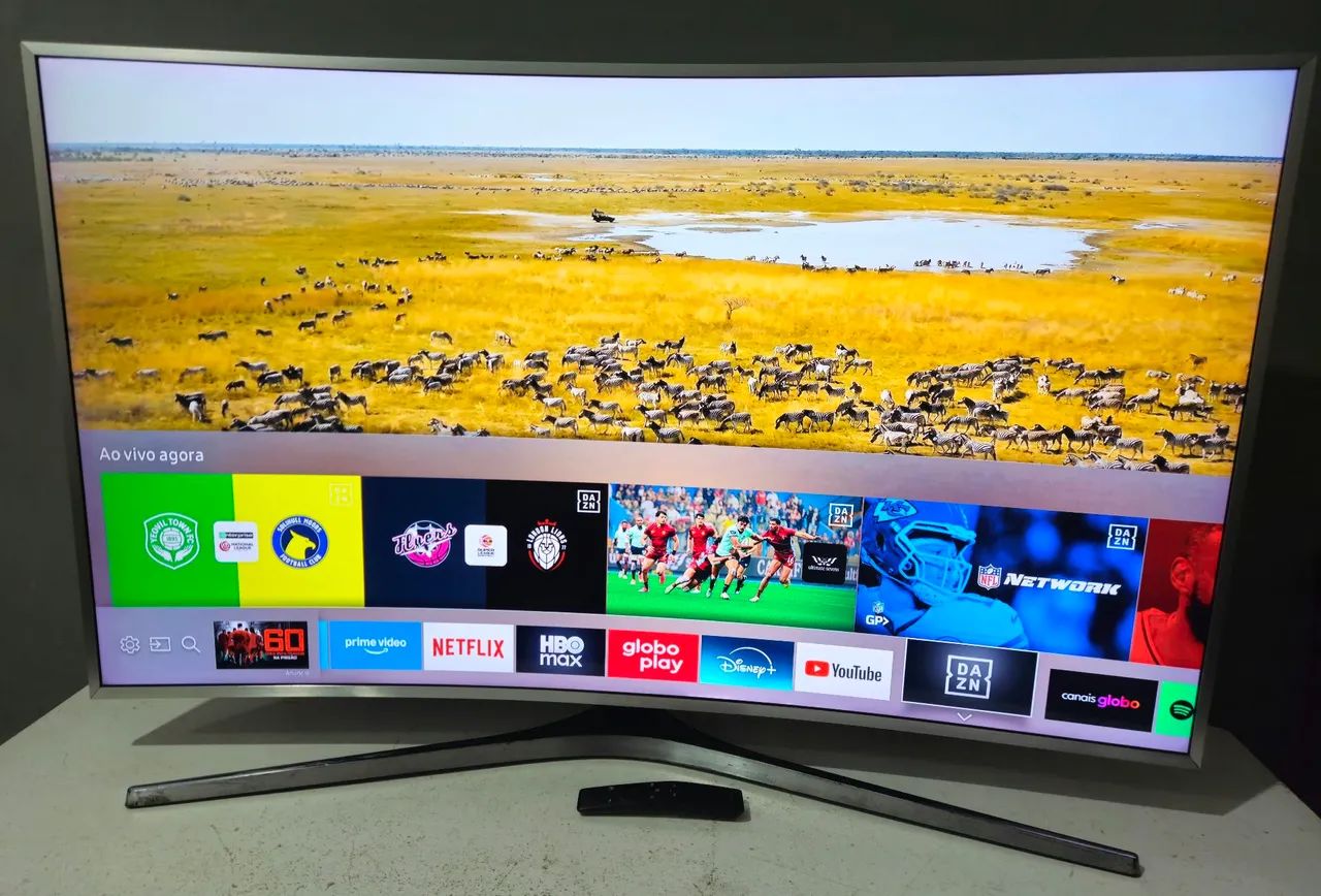 Smart TV Samsung 50" 4K Curva Crystal - Foto 5