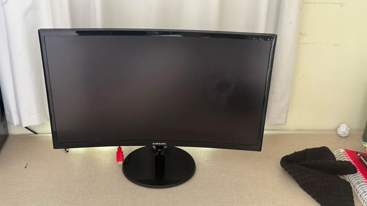 Monitor Samsung 24 polegadas tela curvada 71hz - Foto 2