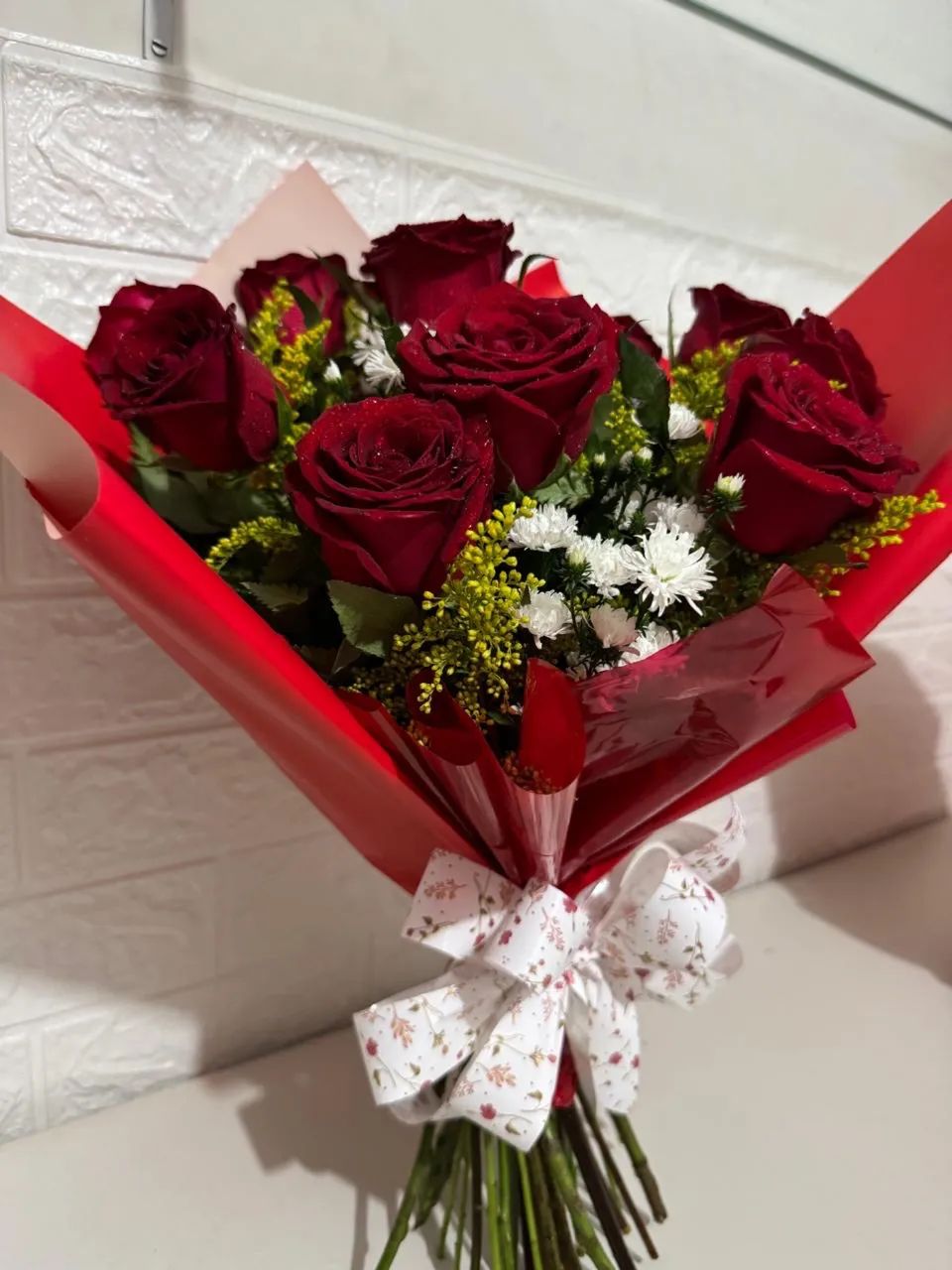Buque de rosas com 12 - Foto 5