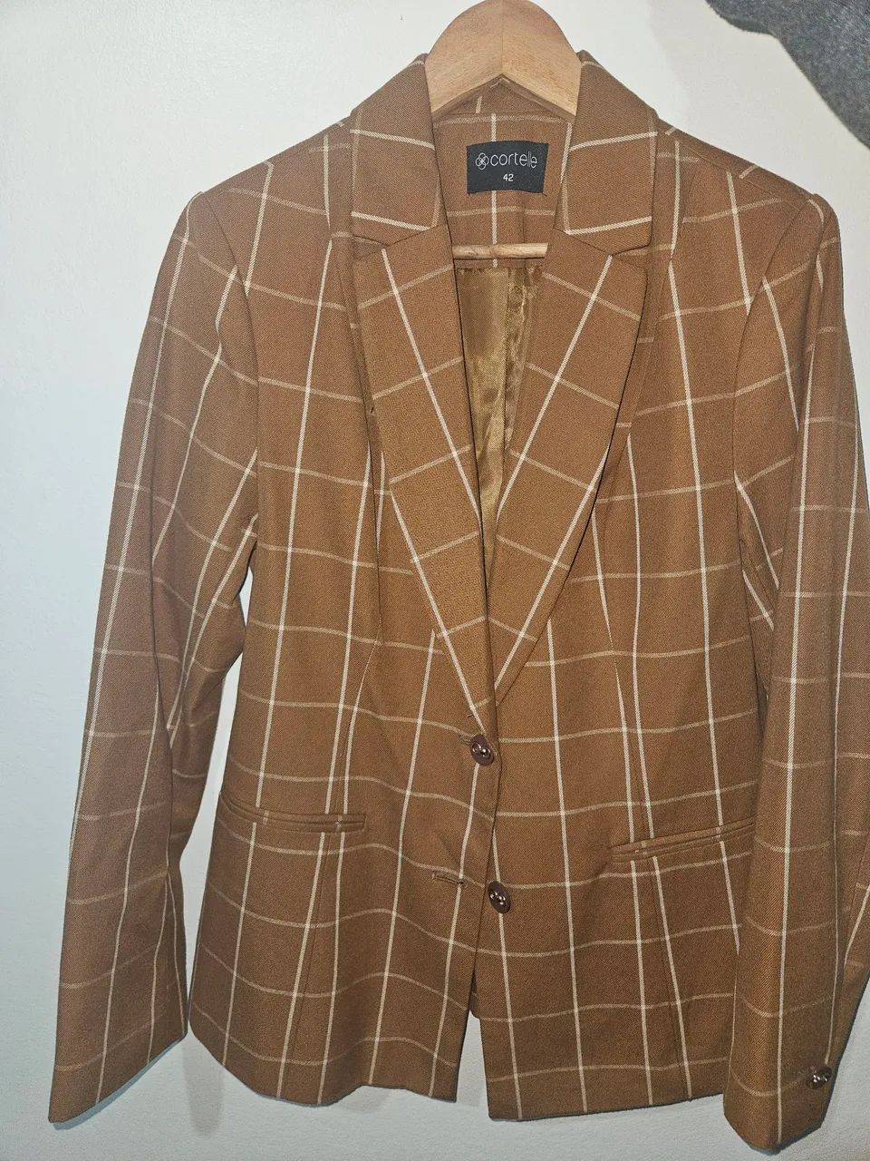 Blazer Xadrez Feminino 
