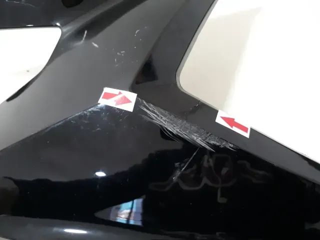 Carenagem Pisca Honda Elite 125 L/d Orig Avarias 59292 Preto - Foto 4
