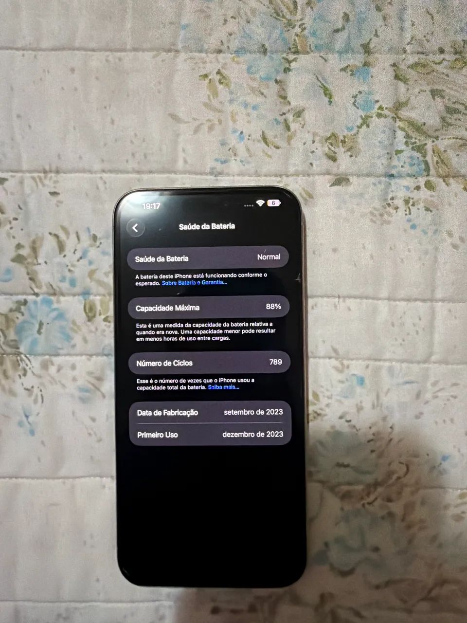 iPhone 15 pro Max 256g branco  - Foto 3