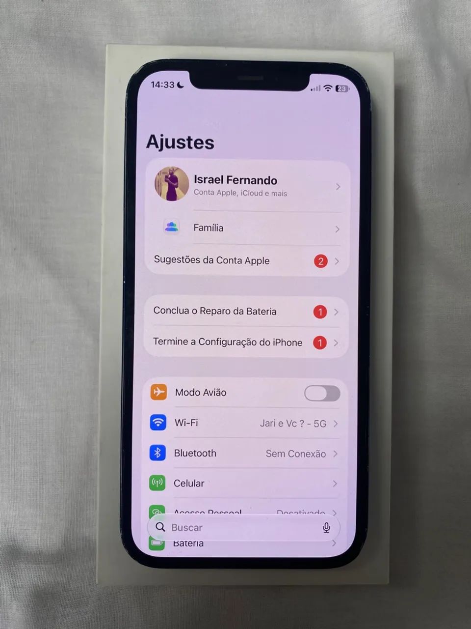 iPhone 12 64GB | Bateria 100% | Excelente Estado | Original - Foto 5