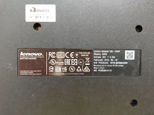 Placa Mãe Lenovo 100-15IBY - Intel Celeron - Foto 5
