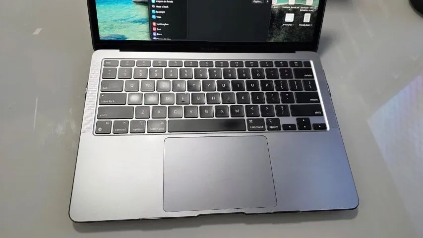 Macbook M1 Air 256Gb + caixa original - Foto 5