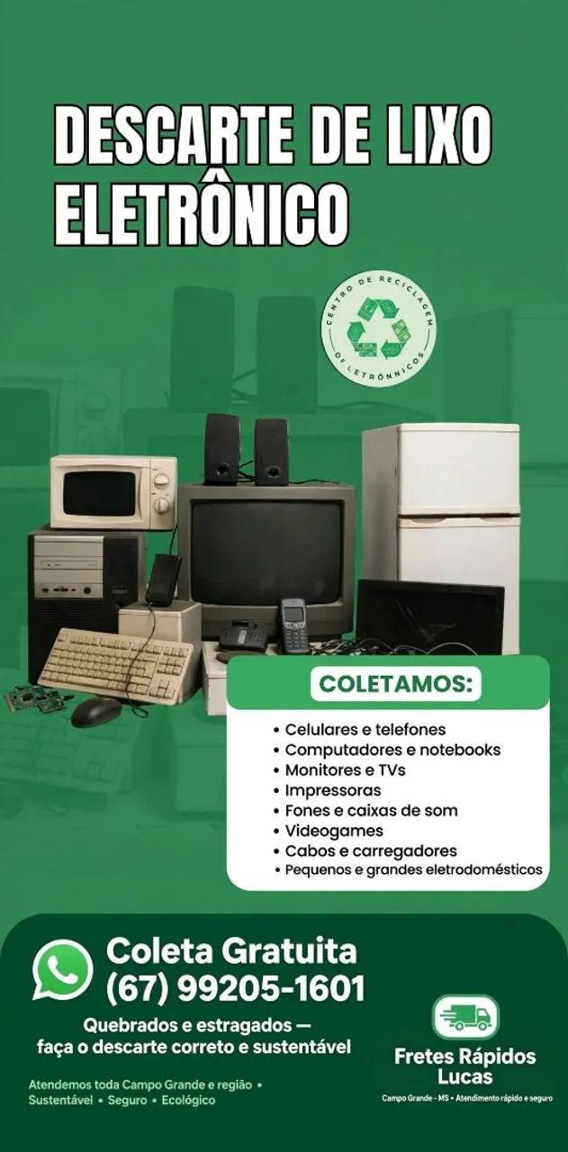 Coleta gratuita de lixo eletrônico  - Foto 2