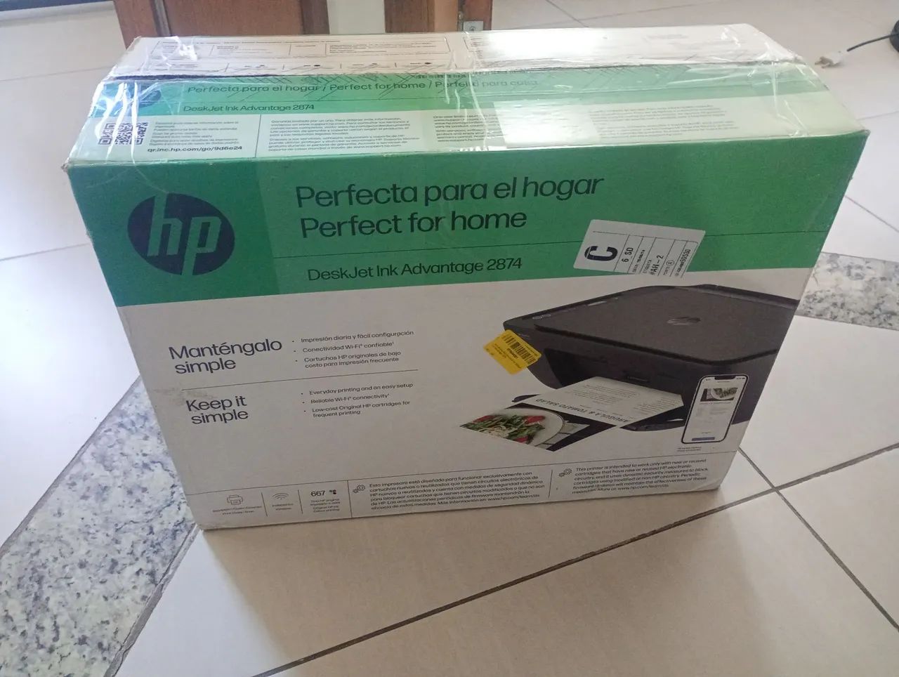 Impressora Hp Ink advantage 7428 - Foto 3