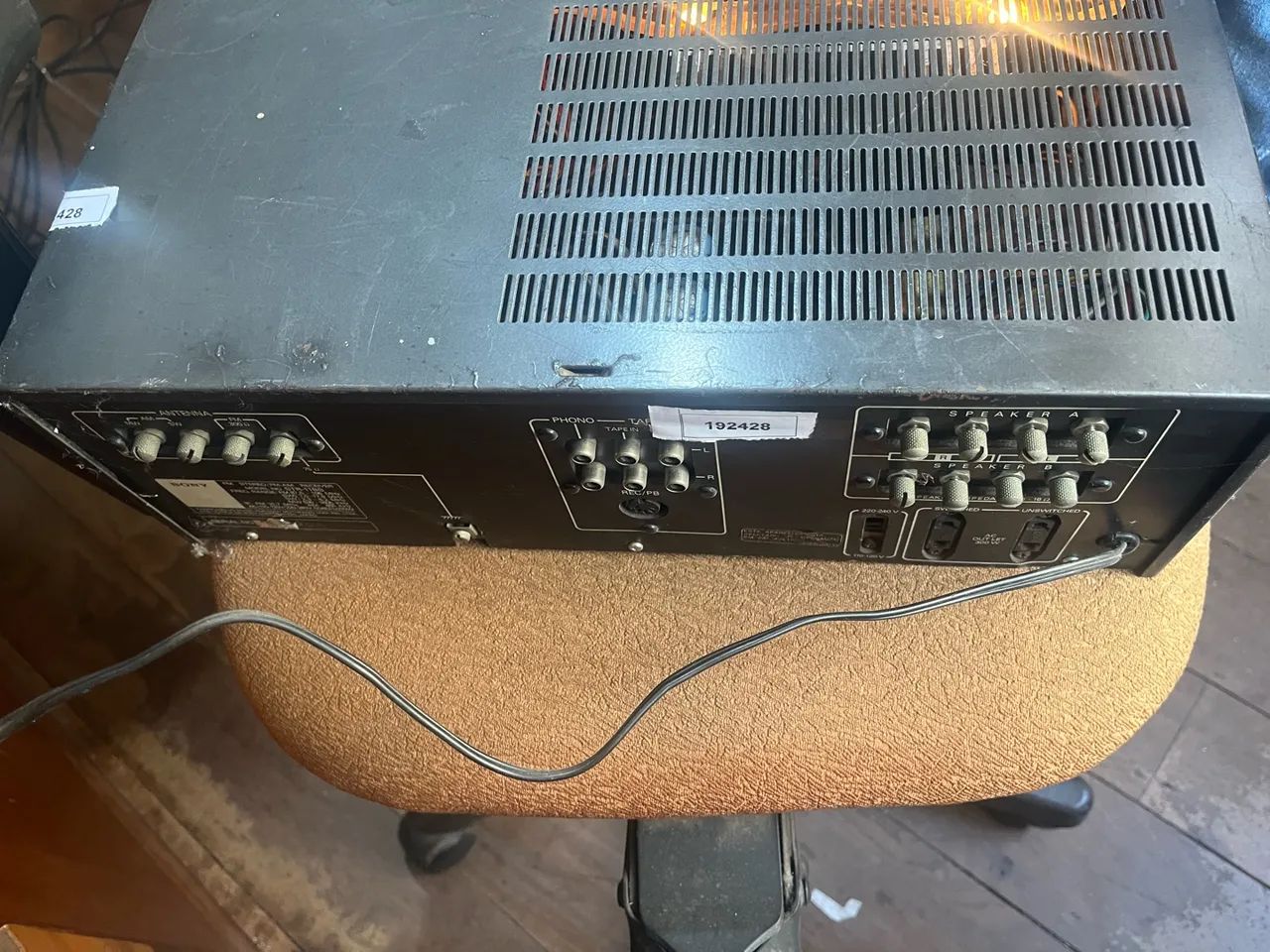 Receiver Sony str-11bs com defeito  - Foto 3