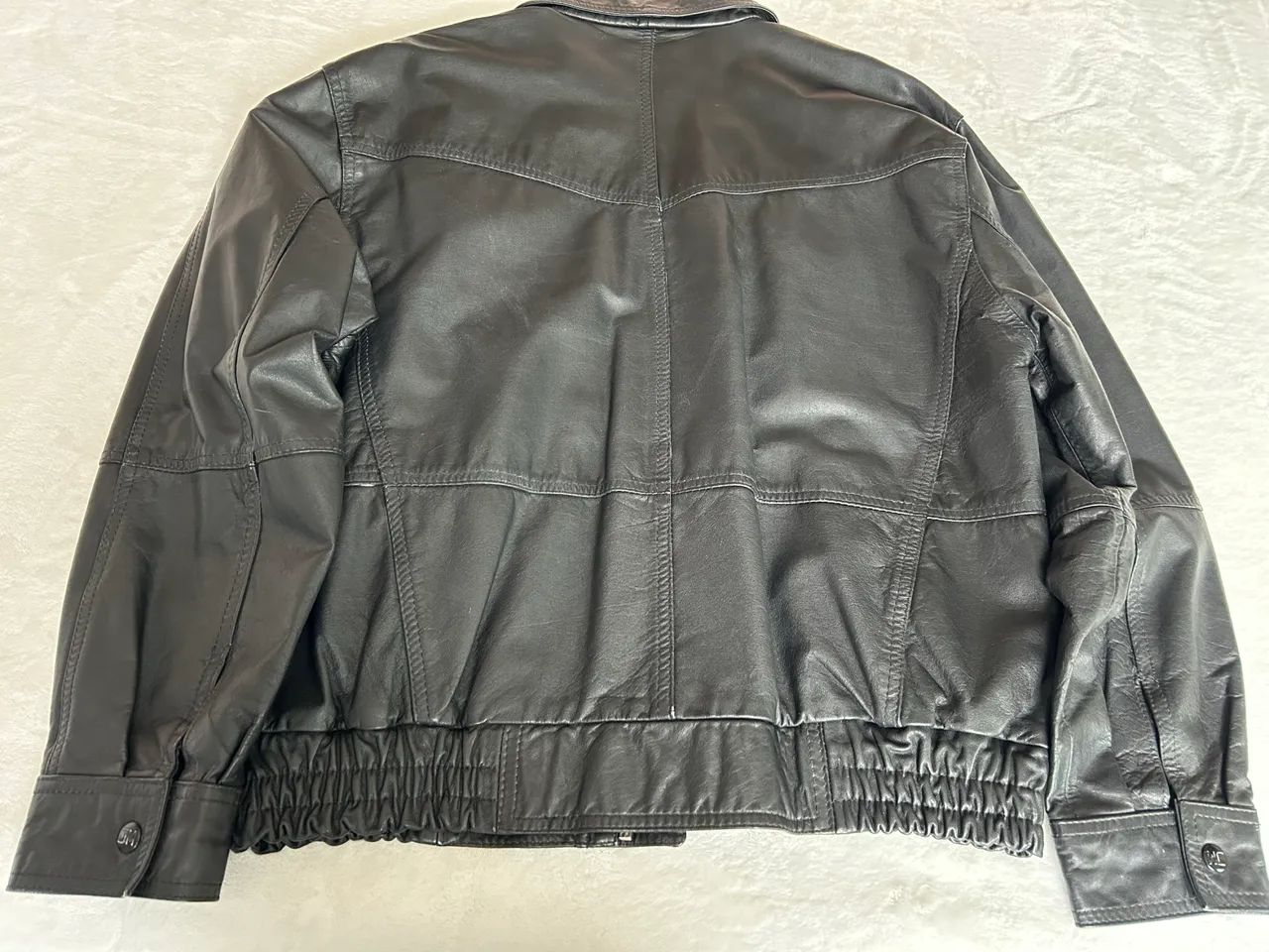 Jaqueta bomber 100% couro legítimo  - Foto 4