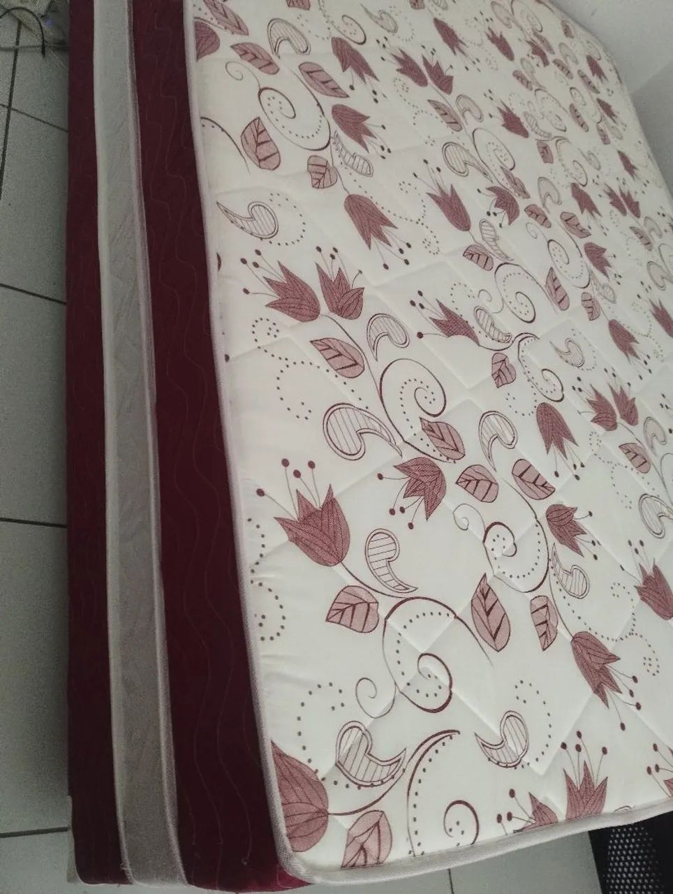 Cama box casal nova