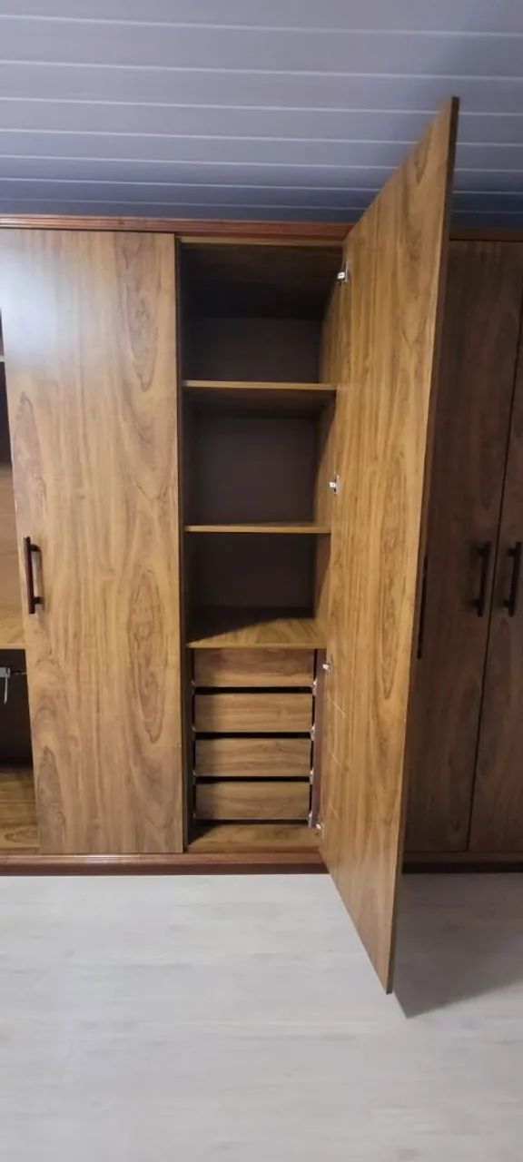 Vendo guarda roupa em MDF 18 mm - Foto 4
