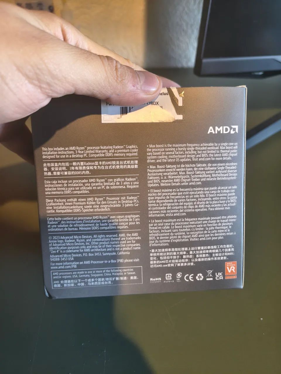 Ryzen 5 8600g (na caixa) - Foto 2