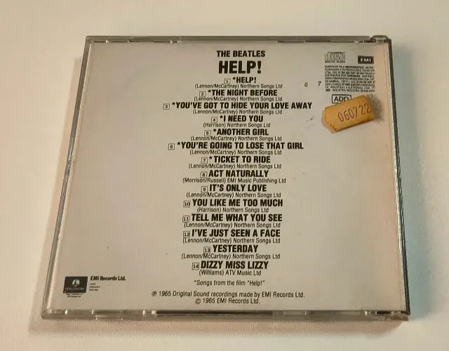 CD The Beatles - Help!  - EMI - Parlophone - Ind. Brasileira - Foto 3