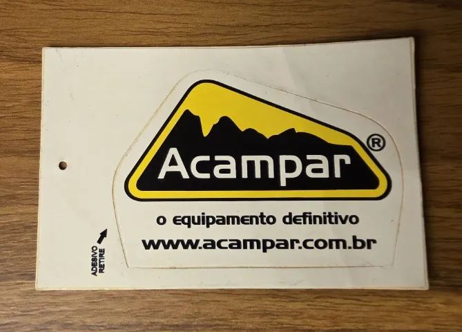 Adesivo da Marca Acampar - Foto 2
