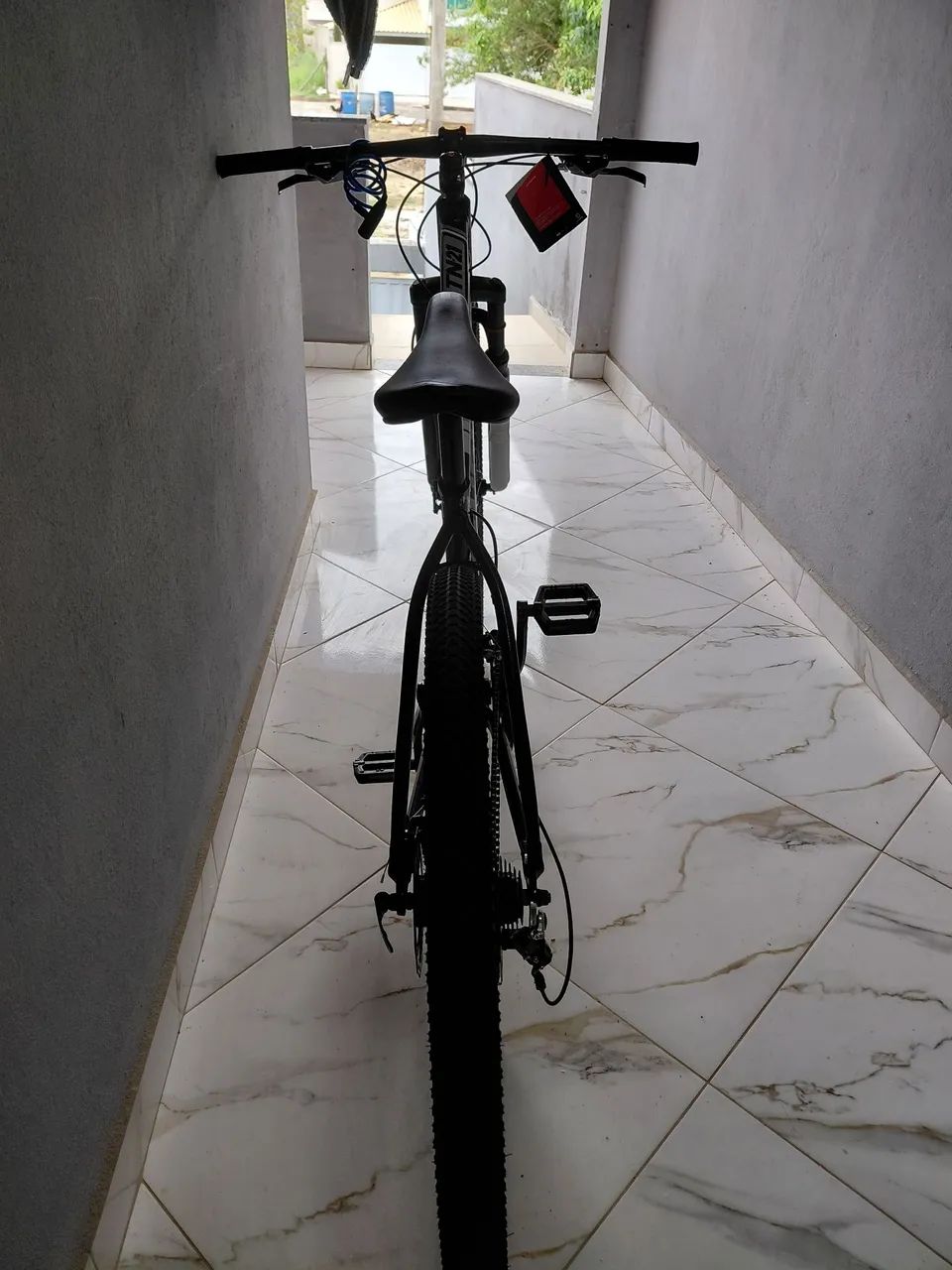 Bicicleta com freio a disco, semi-nova - Foto 4