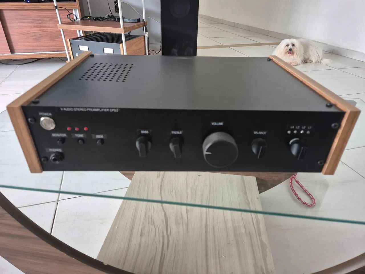 Pre amplificador hifi artesanato 