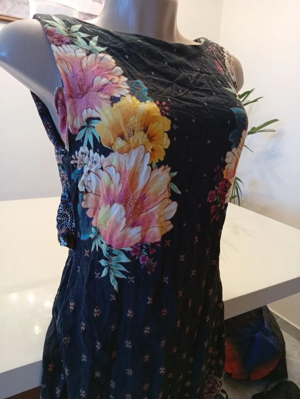 Vestido estampado Farm - Foto 2