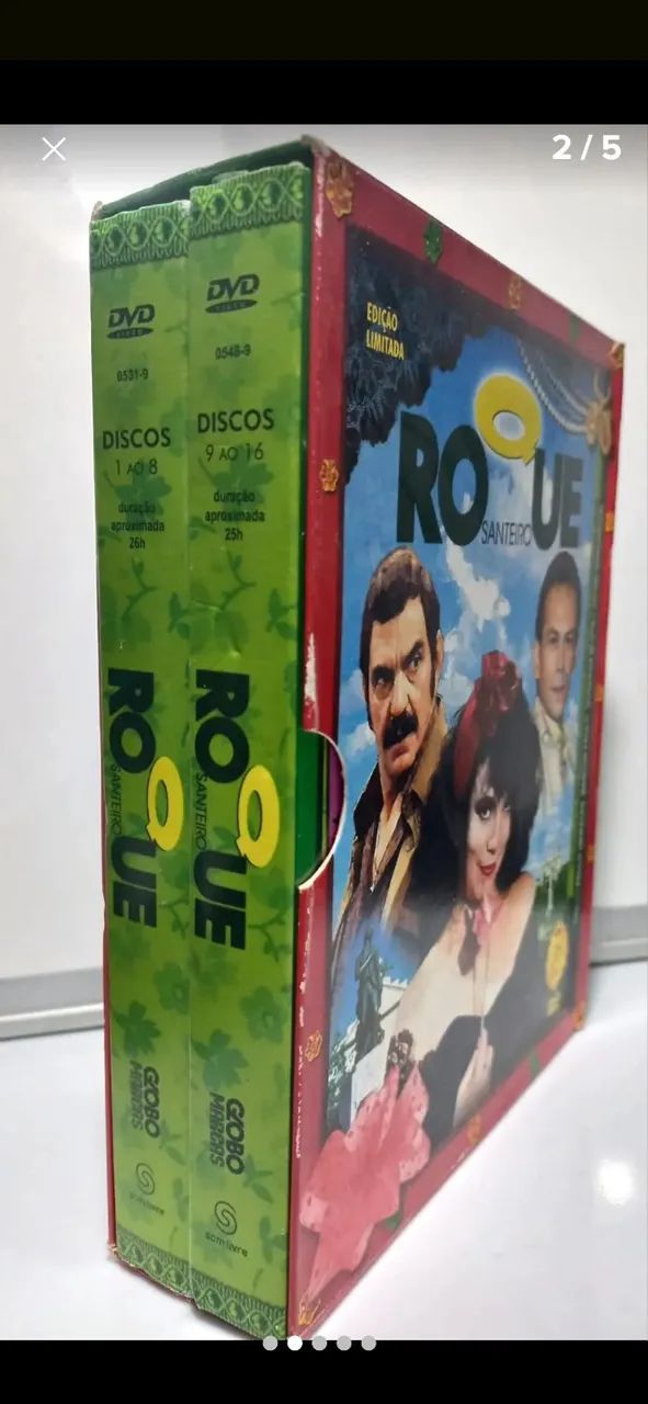Box 16 DVDs Novela Roque Santeiro- Original - Foto 2