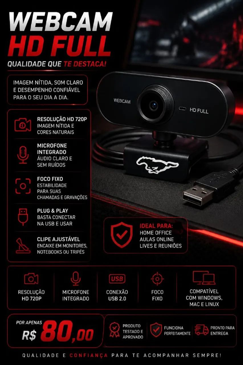 Webcam FULL HD