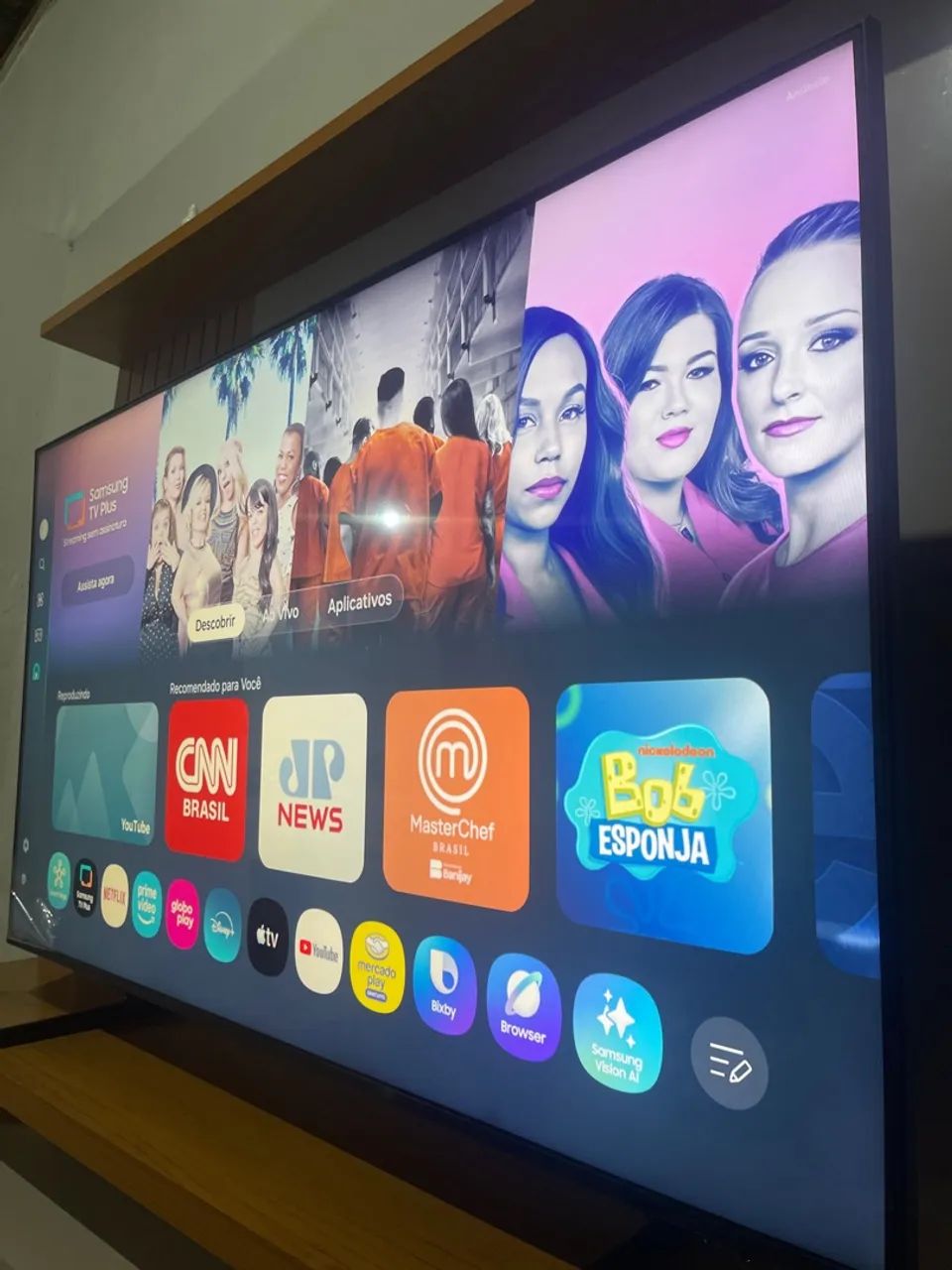 TV 55 polegadas Samsung smart