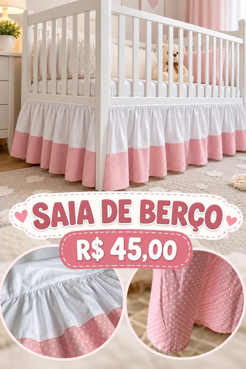 Saia de berço 