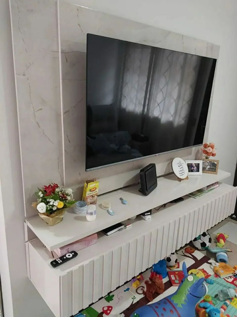 PAINEL SUSPENSO PARA TV DE ATÉ 70 POLEGADAS  - Foto 2