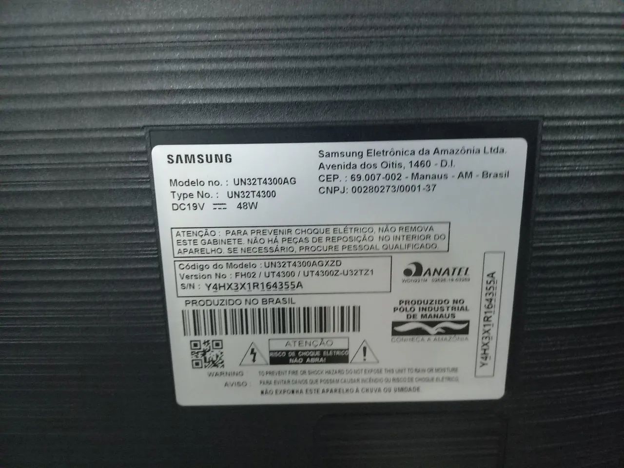 Tv samsung 32 defeito - Foto 3