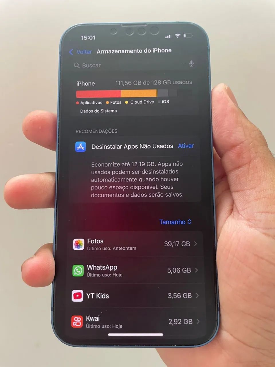 Iphone 13 Azul 128GB - Foto 3