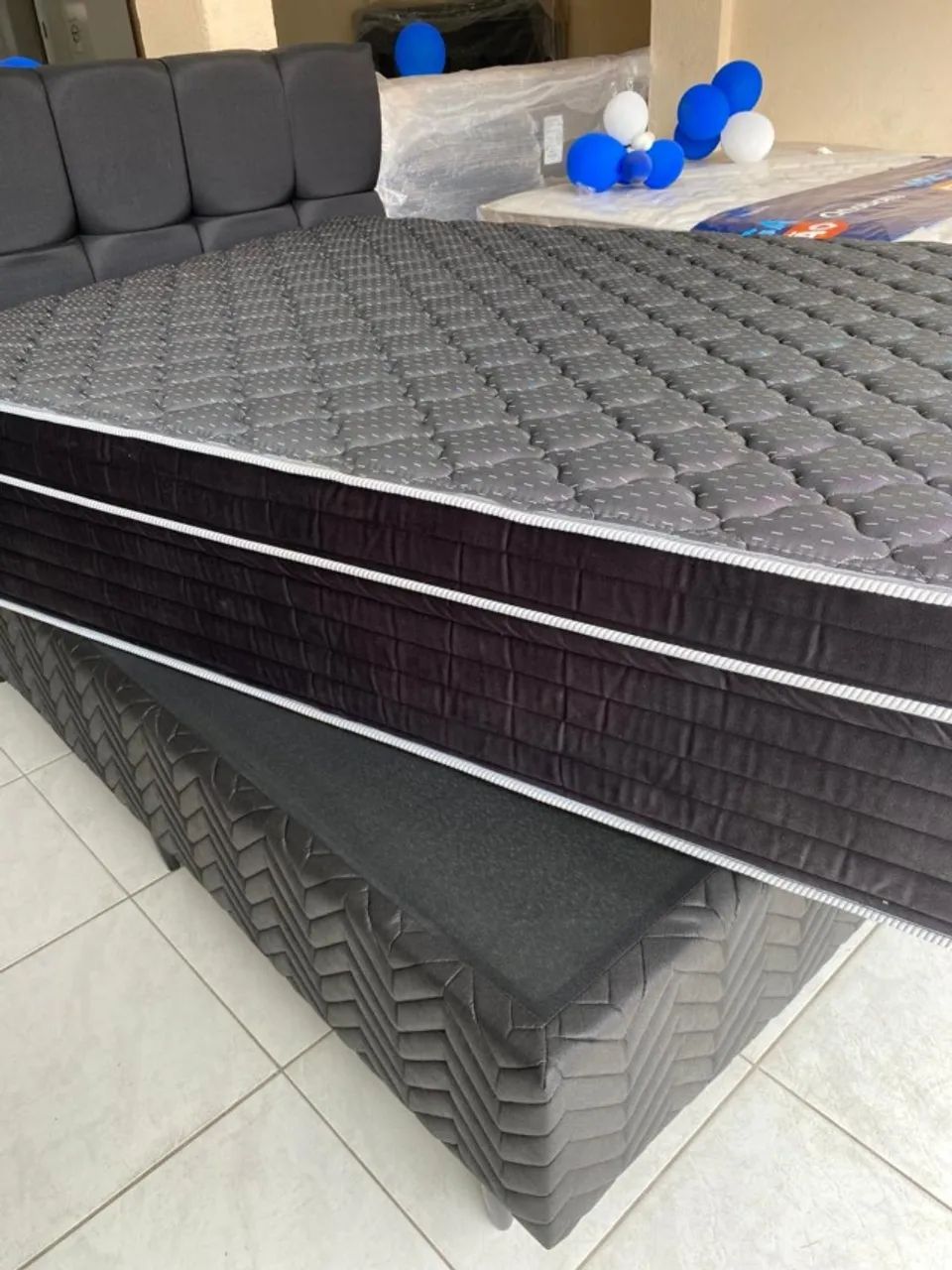 cama star black ortobom  - Foto 4