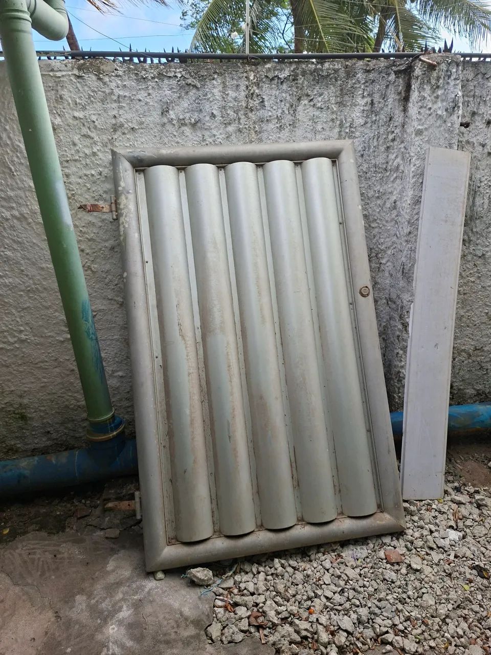 Portao d aluminio 