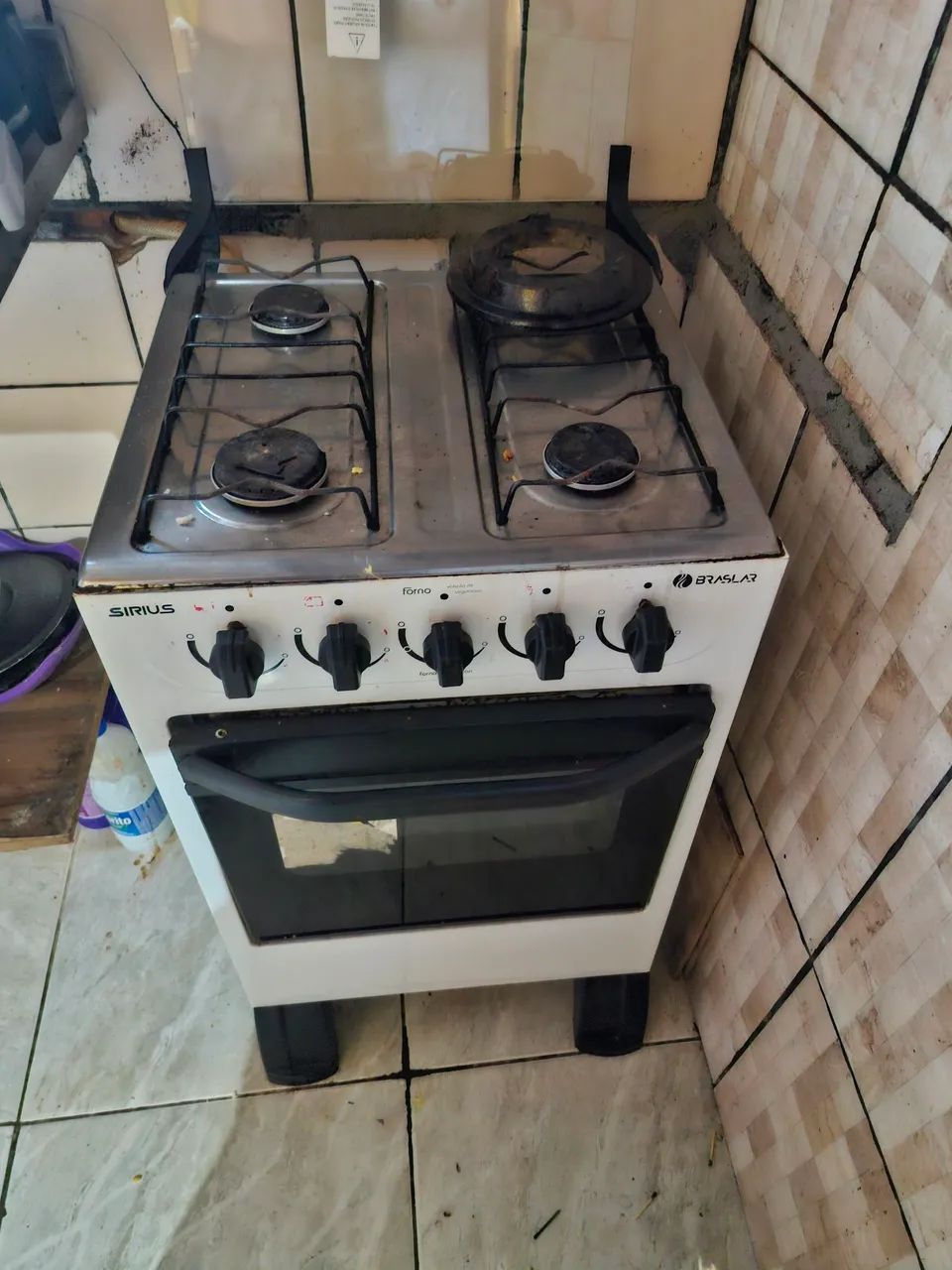 Fogão Sirius Braslar 4 bocas - Foto 3