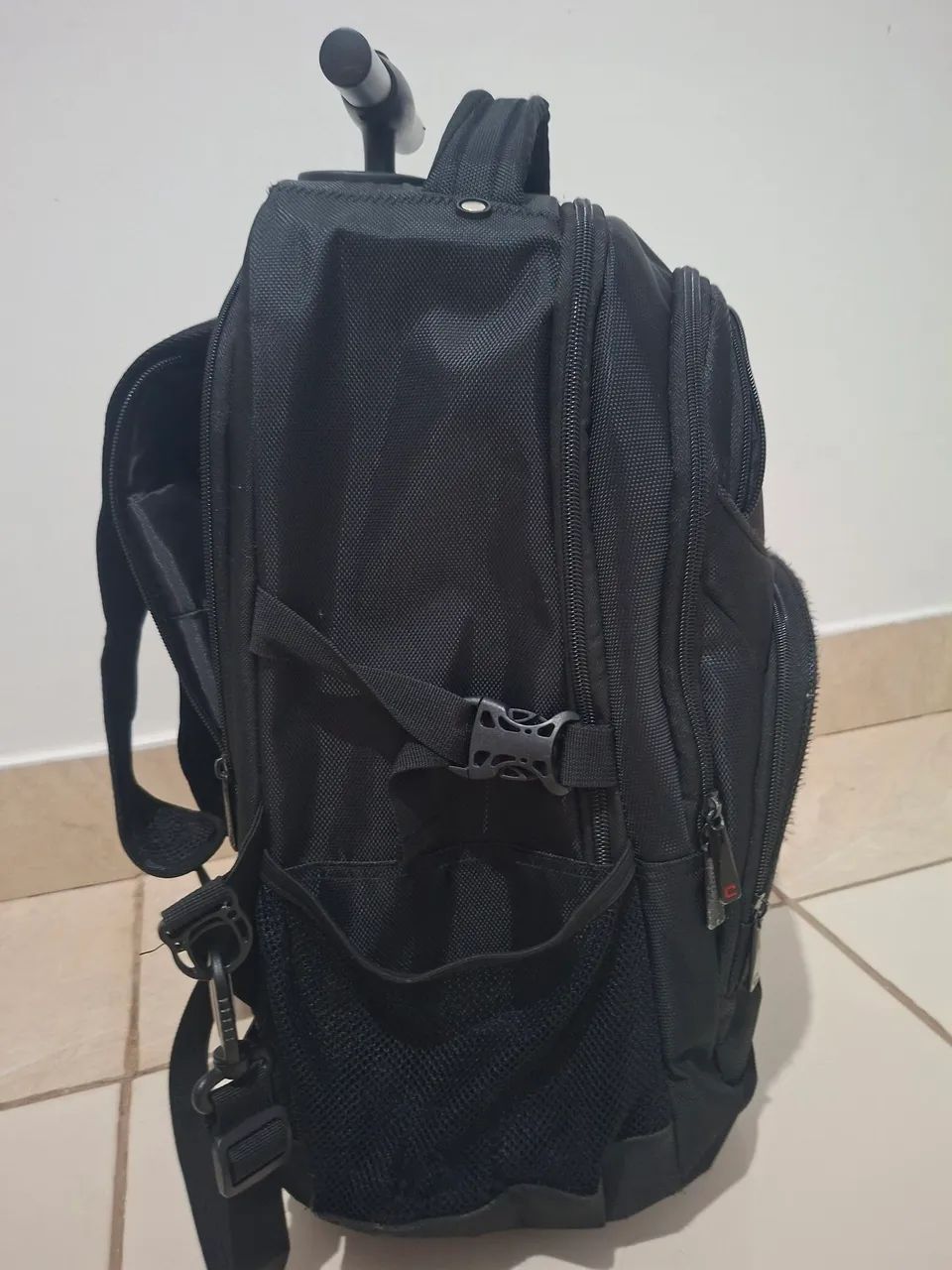 Mochila/mala de viagem Clio com rodinhas - Foto 2