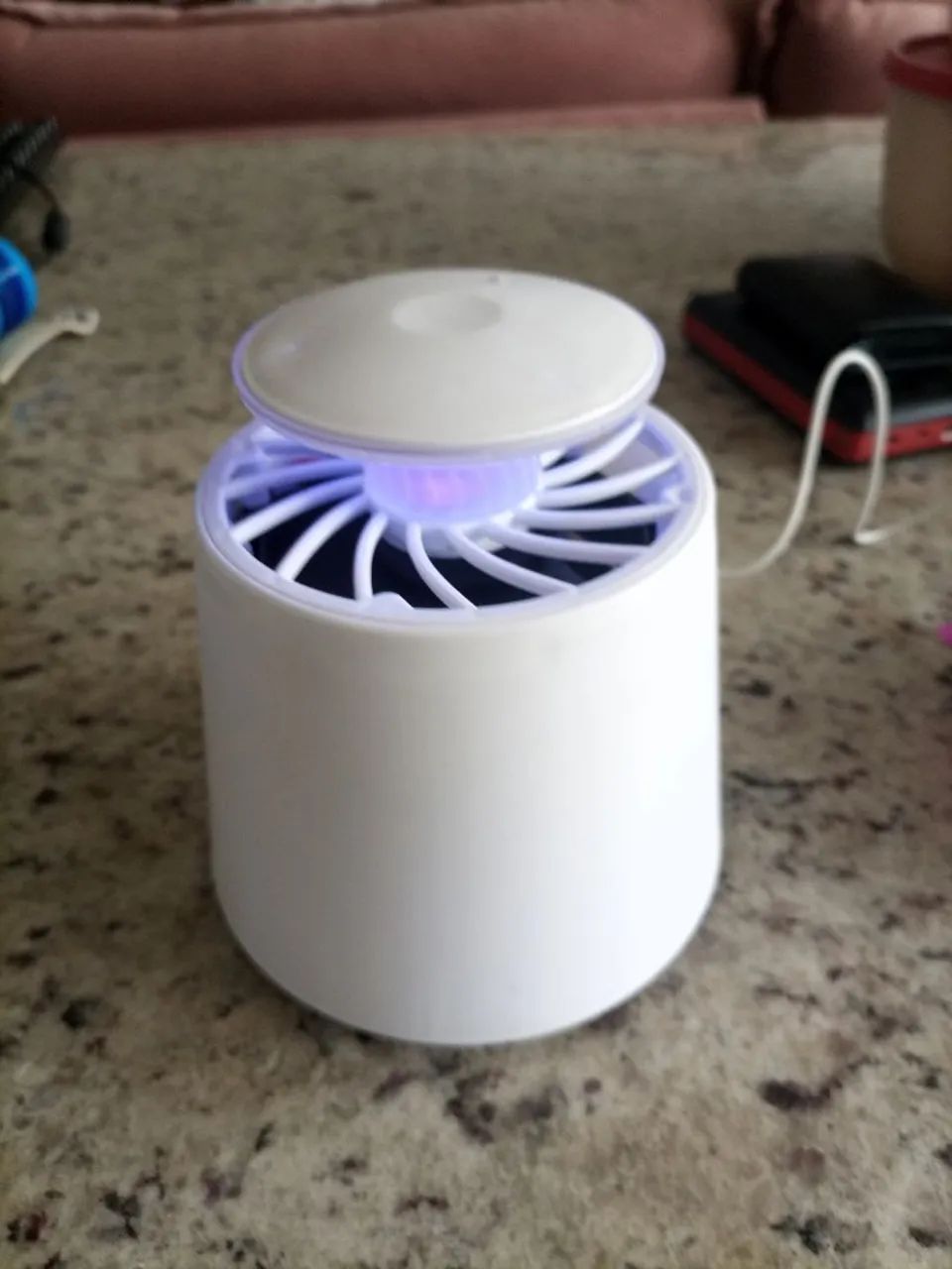 Mosquito killer armadilha Luz negra Usb