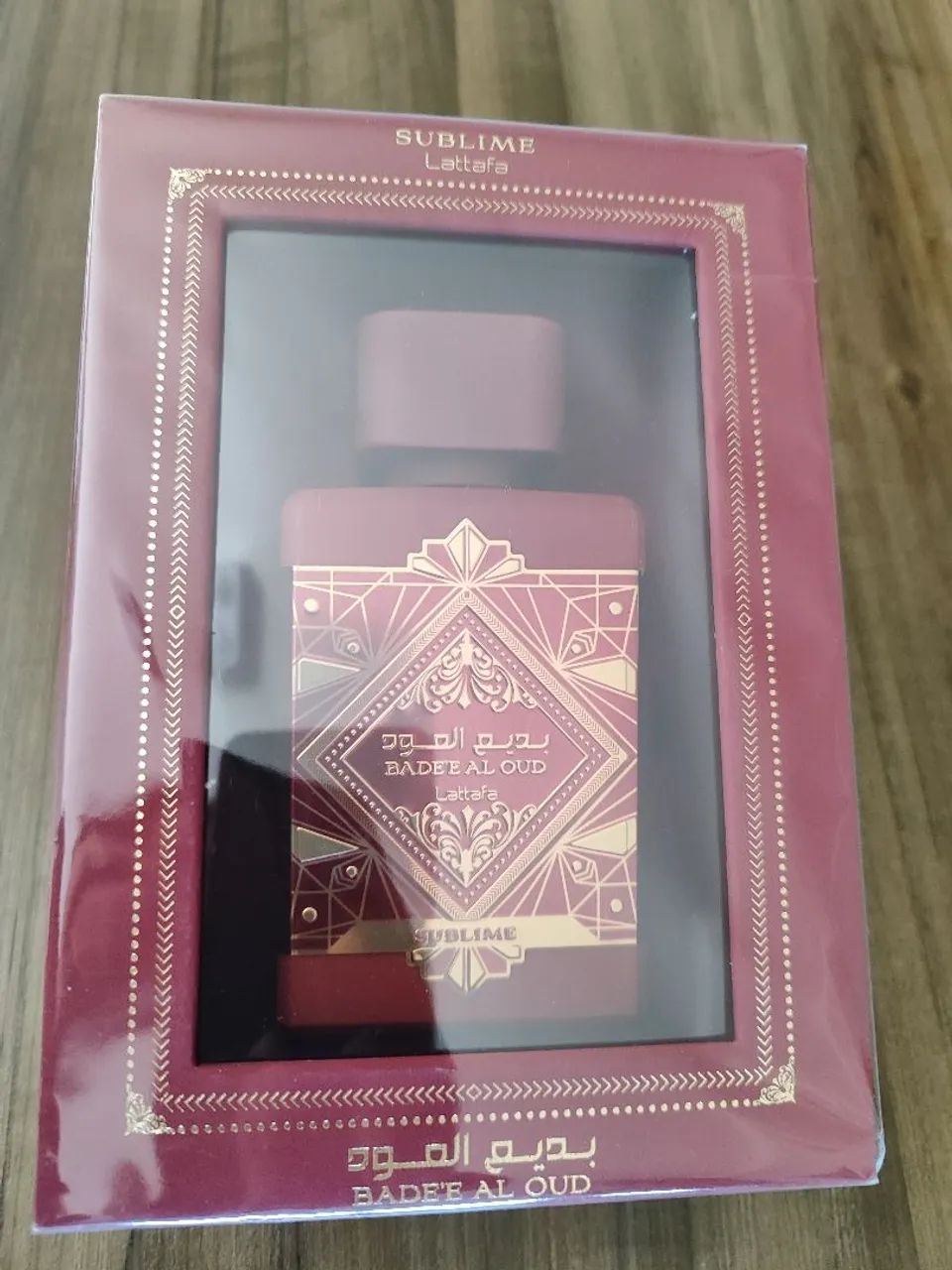 Perfume Árabe Bade'e Al Oud Sublime da Lattafa