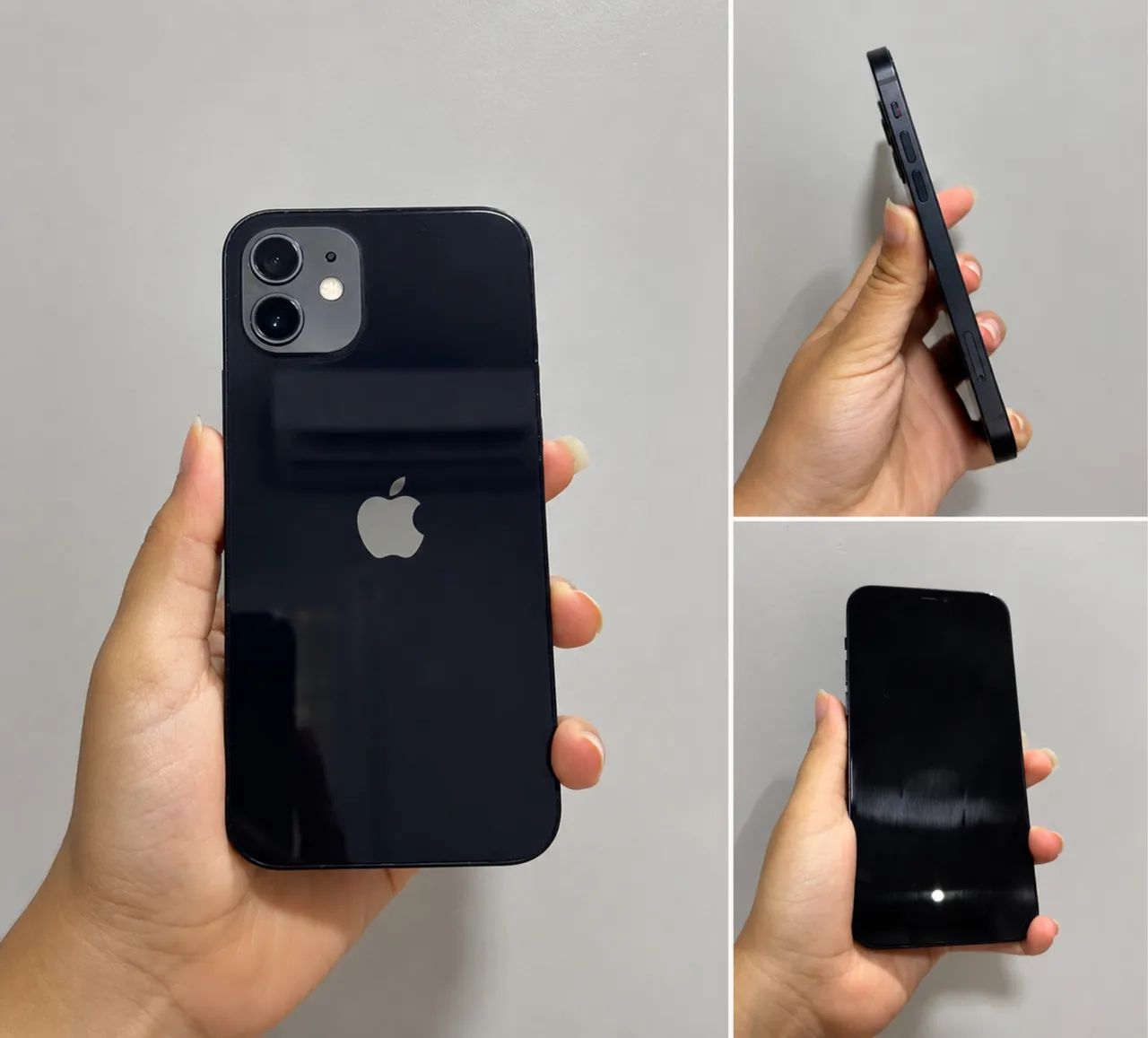 iPhone 12 64GB Preto - Conservado - Aceito Troca