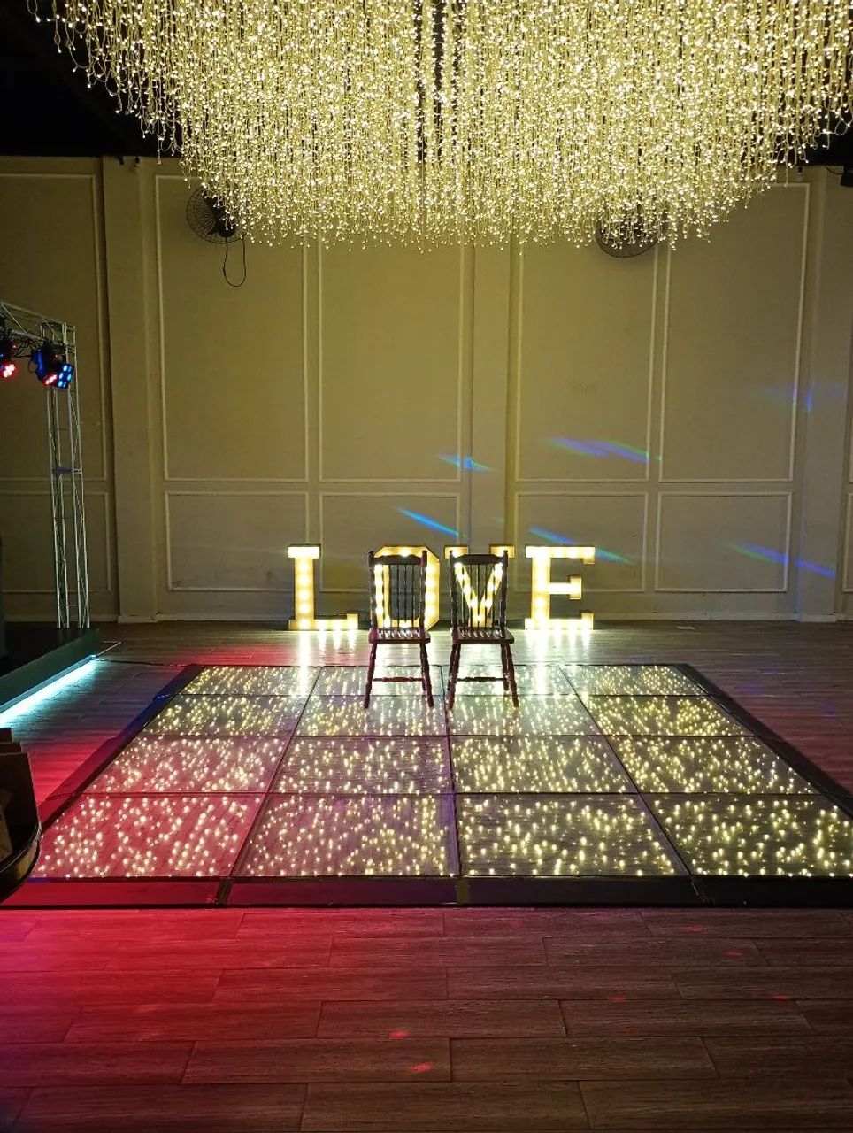 Pista de dança 4x4 LED  - Foto 3
