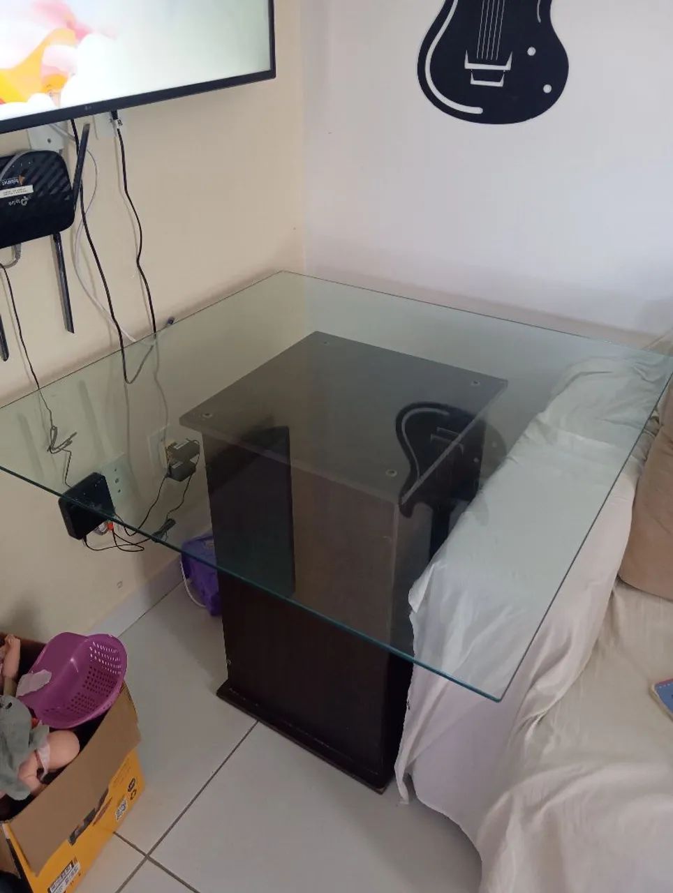Mesa de vidro 