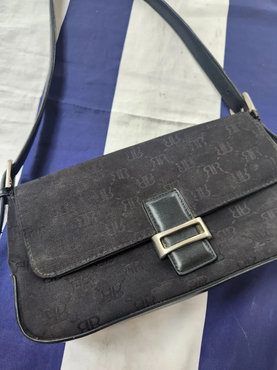 Bolsa baguete preta  - Foto 2