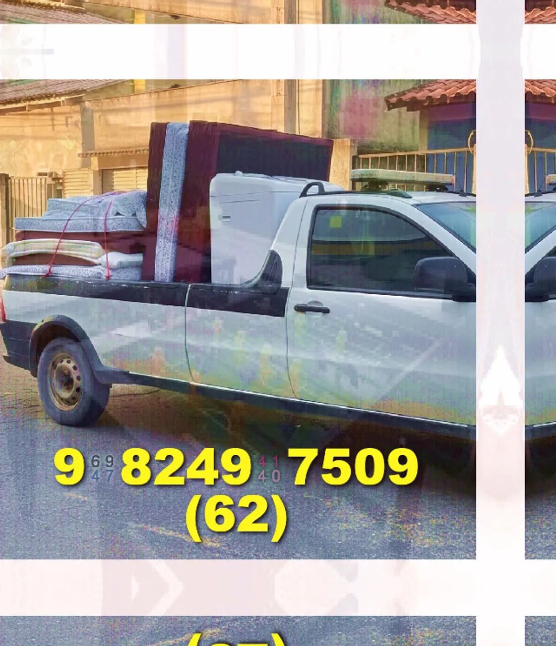 Frete! Transporte seguro e rápido para sua mudança e cargas!