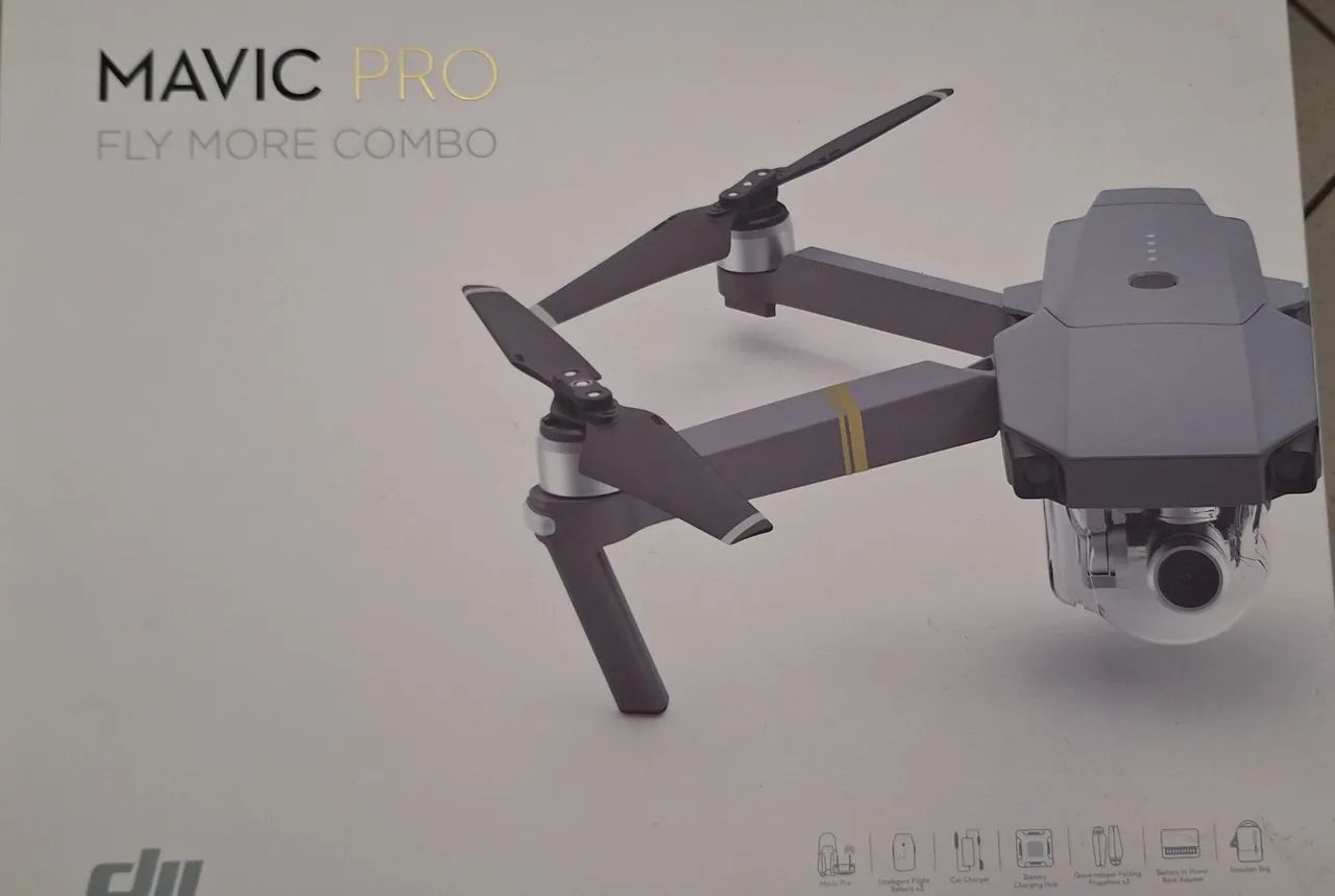 DJI Mavic Pro sem baterias 