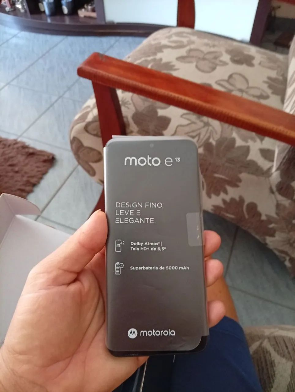 CELULAR MOTOE13 ORIGINAL SEMINOVO - Foto 3