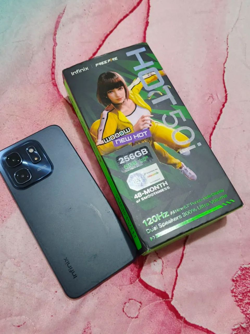 Infinix not 50i 256 gb 4+4 de ram top - Foto 3