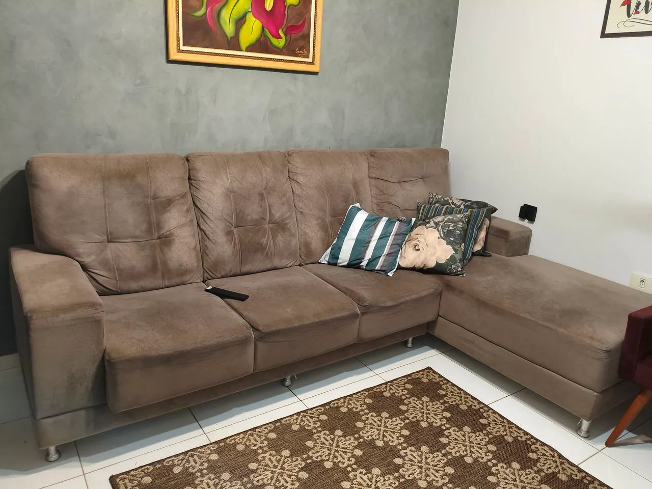 Sofá com chaise removível  - Foto 2