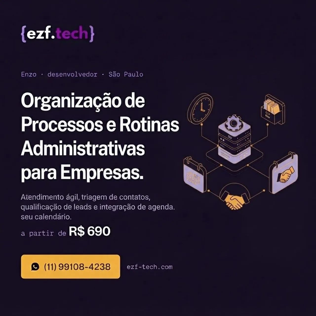 Organização de Processos e Rotinas Administrativas para Empresas