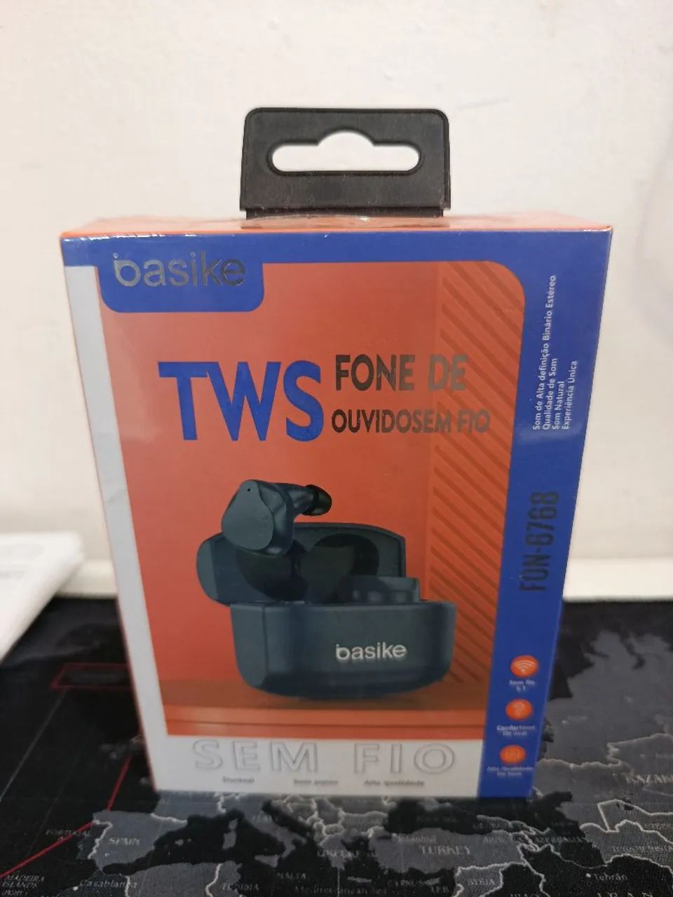 Fone Basike via Bluetooth super bass / OFERTA IMPERDÍVEL 