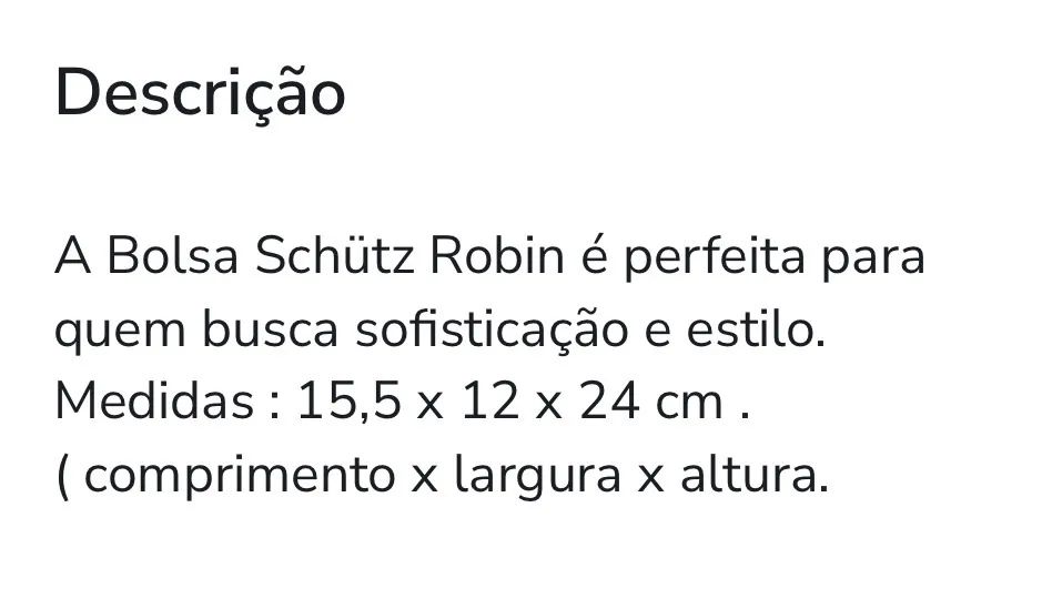 Bolsa Schütz modelo Robin  - Foto 2