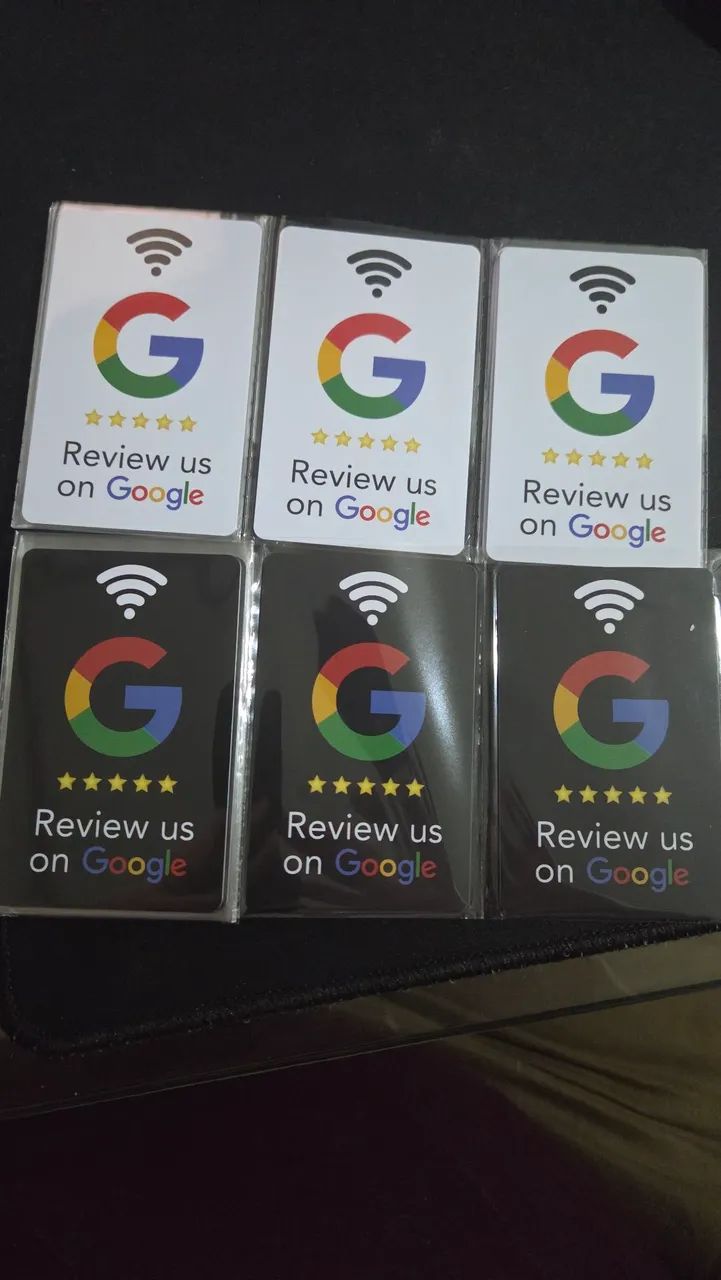 Placa nfc de avaliação do google 