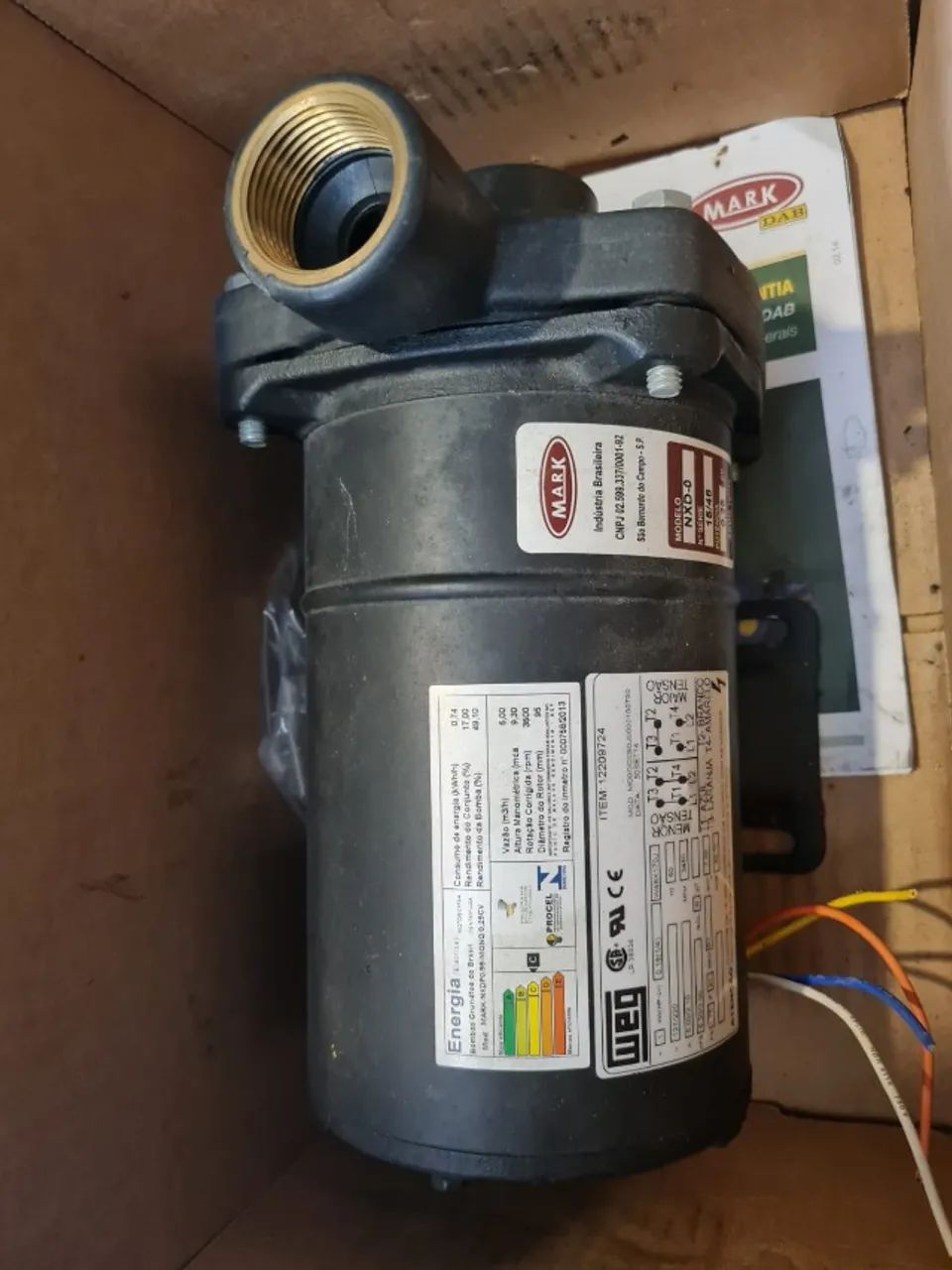 0.25 HP Motorized Pump
